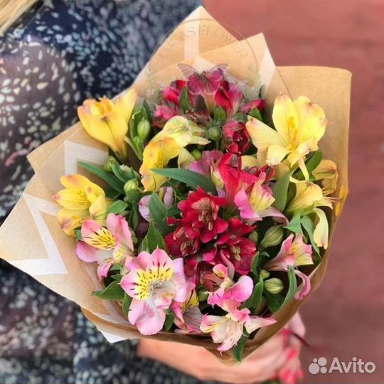Шикарный Букет из Альстромерий Доставка