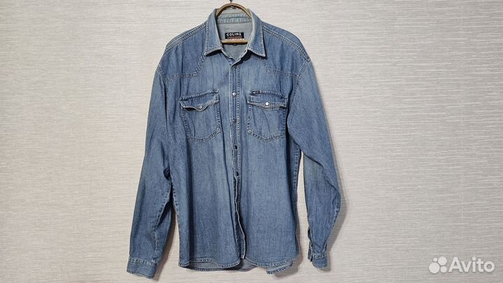 Джинсовая мужская рубашка Colin's