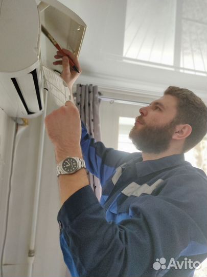 Ремонт сплит систем / Заправка и чистка