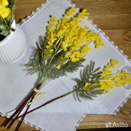 Искусственные цветы для декора два букета