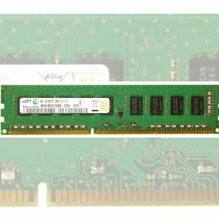 [M391B5673GB0-CH9] Оперативная Память Samsung 2gb M391b5673gb0-Ch9