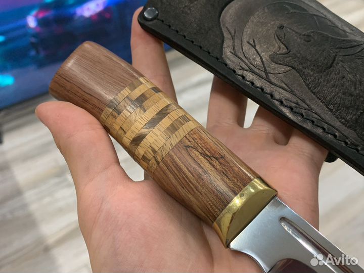 Охотничий нож из нержавеющей стали