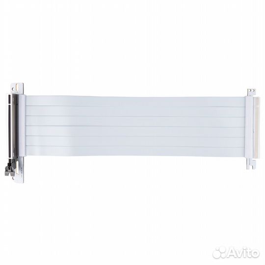 Райзер для видеокарты PCI-E 3.0x16 90 град, белый