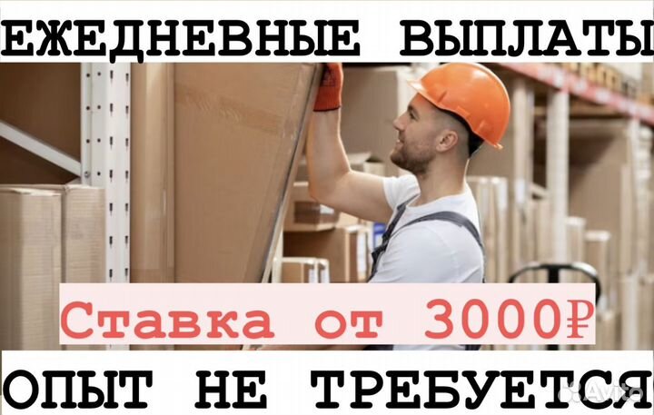 Грузчик с ежедневной оплатой