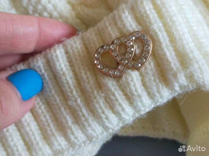 Шапка и снуд зима