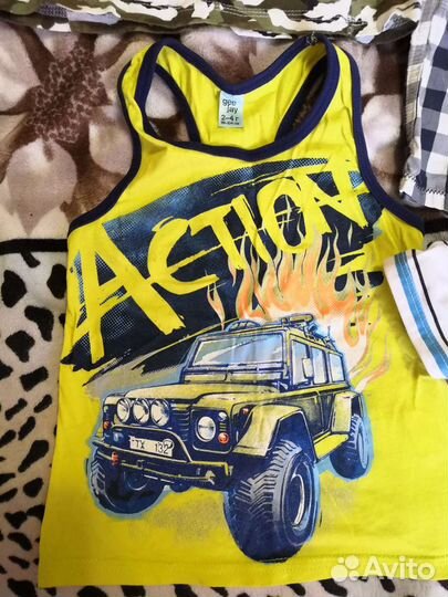 Пакет вещей на мальчика 2-3г