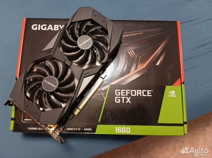 Видеокарта gtx 1660