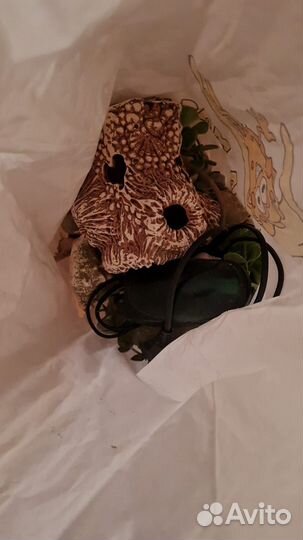 Компрессор для аквариума и декор