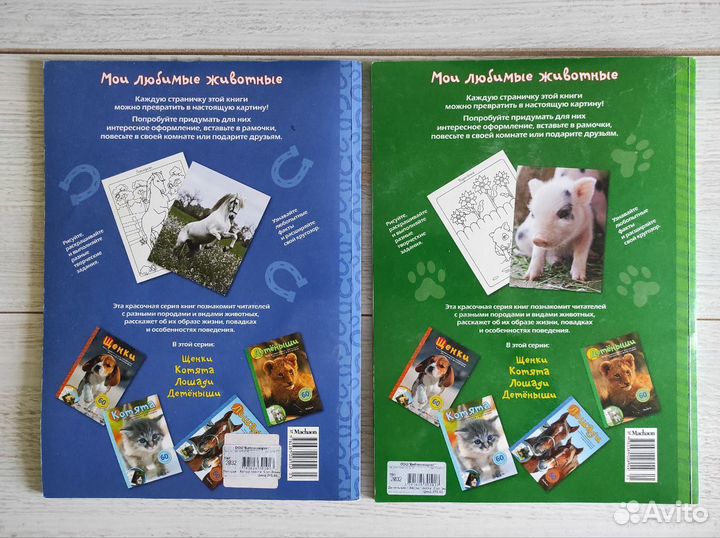 Детские книги раскраски с постерами