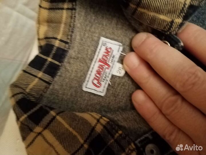 Джинсовая рубашка для мальчика