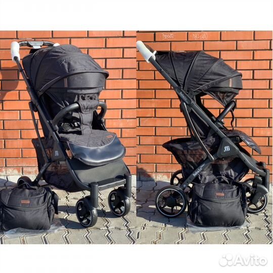 Коляска babalo 2022 бабало 22 future чёрная новая