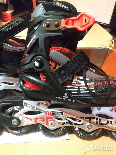 Роликовые коньки детские раздвижные