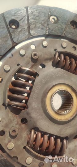 Корзина и диск цепления на Renault Megane2 K9K 724