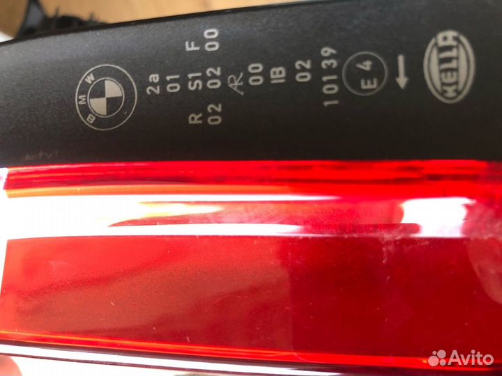 Задние фонари стопы E60