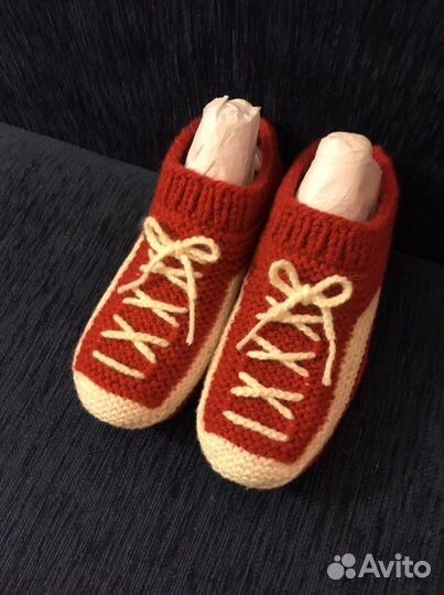 Теплые тапочки