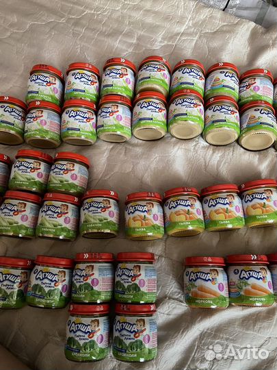 Овощное пюре агуша