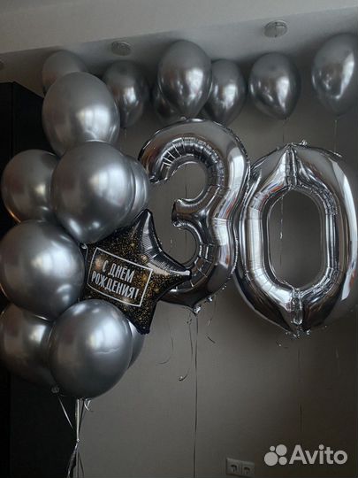 Шары надувные с гелием