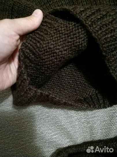 Новый вязаный костюм детский (свитер, штанишки, ша