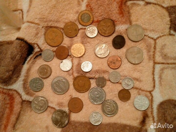 Монеты за рубежа