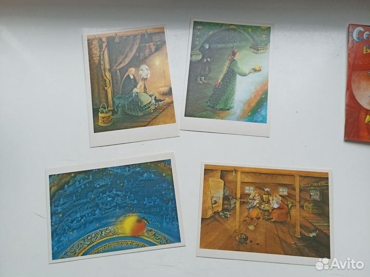 Набор открыток Серебряное блюдечко и наливное ябло