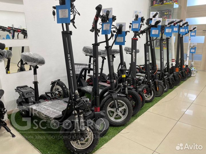 Магазин электросамокатов в Омске. 30 моделей