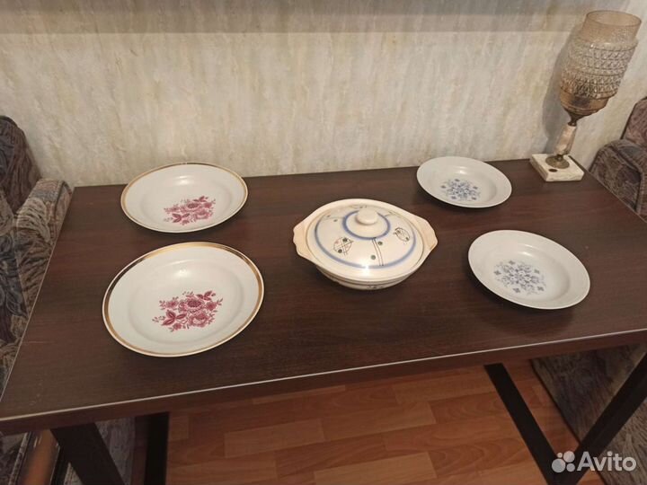 Тарелки глубокие СССР 4шт