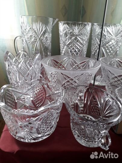 Чешский и советский хрусталь