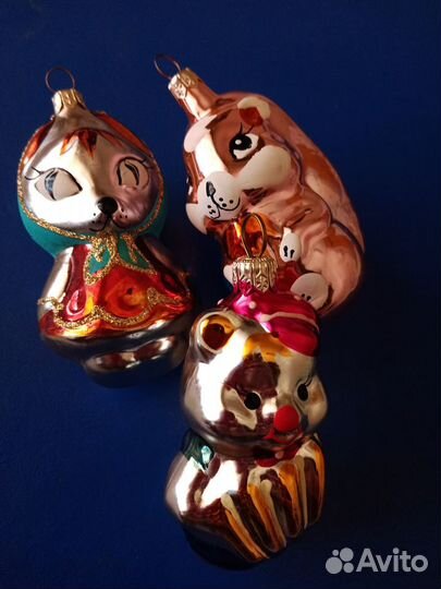 Иней. Елочные игрушки