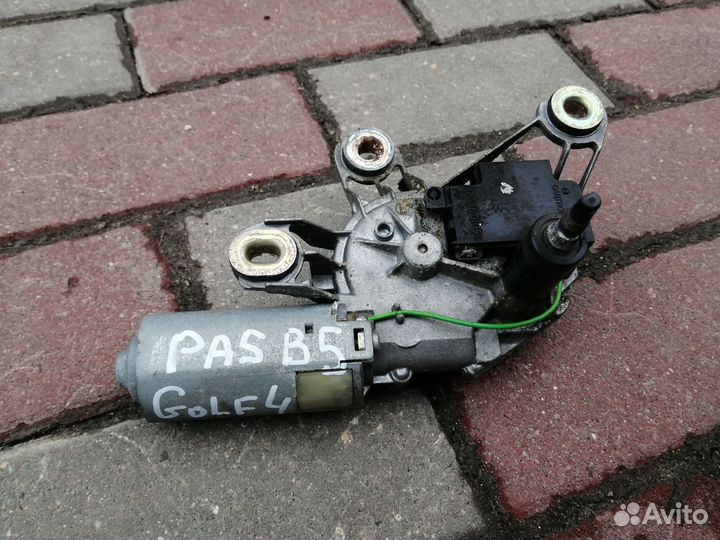Моторчик заднего дворника Пассат Б5 Гольф 4