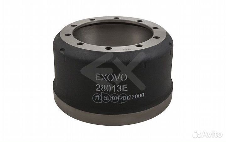 Барабан торм. SAF D420 H256 накл.200 420x200/21