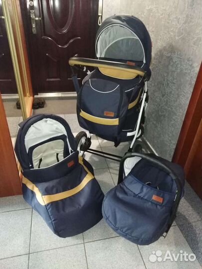 Коляска Verdi optima 3 в 1 как новая