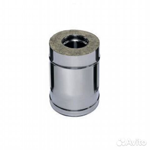 Сэндвич ferrum 0,25м (430/0,5мм + оц.) Ф120х200