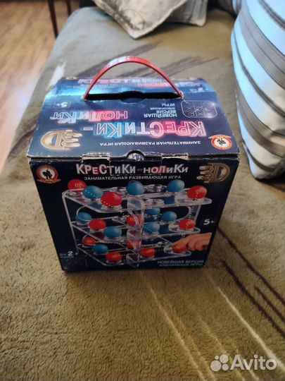 Игра для детей Крестики нолики3D