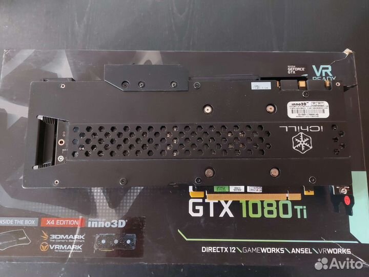 GTX 1080TI с дефектом