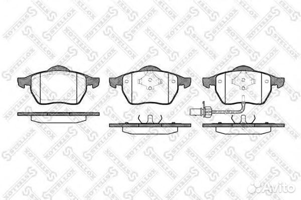 Комплект тормозных колодок 401011BSX stellox