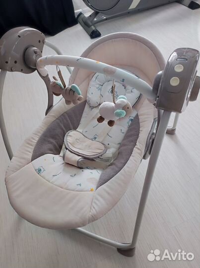 Электронные качели для новорожденных