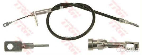 Трос ручного тормоза R mercedws W202 GCH1822 TRW