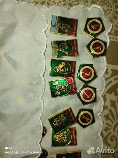 Значки СССР олимпиада 80