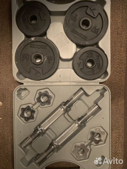 Гантели разборные 10 кг