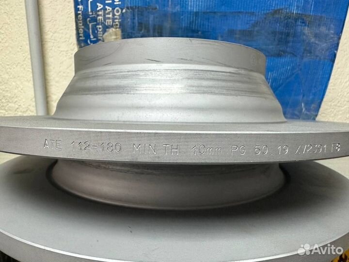 Диск тормозной Volvo Ate 24.0112-0180.1