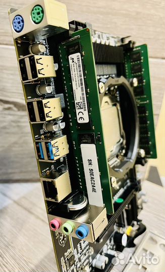 Комплект x99 2011v3 Xeon E5 2620v3 16gb DDR4