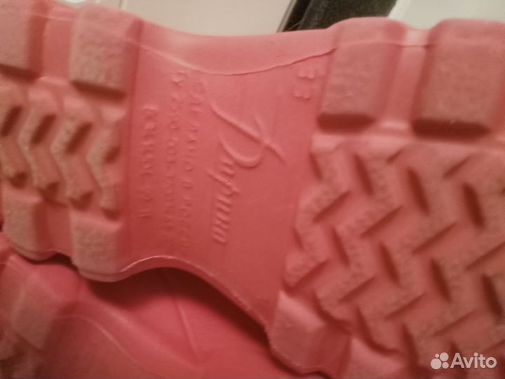 Детские резиновые сапоги 33 размер