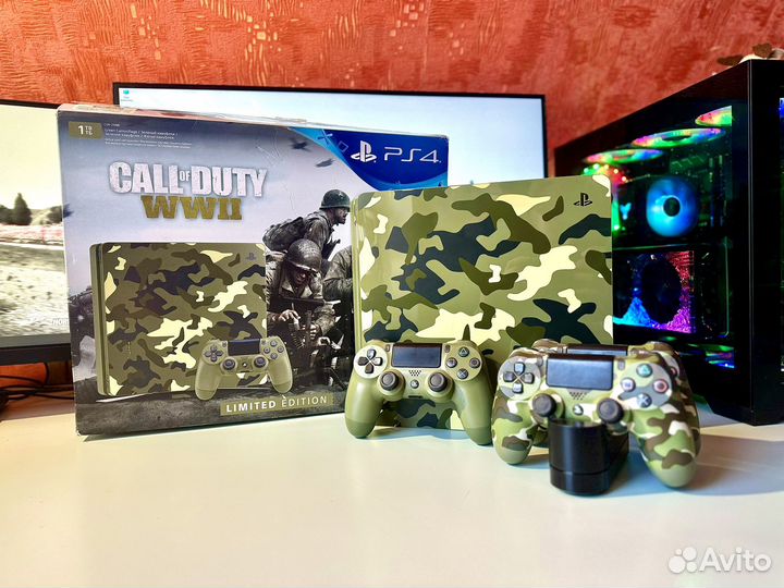 Sony PS 4 Slim Call of Duty wwii Limited Edition