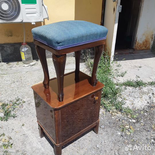 Пуфик тумбочка Румыния Винтаж СССР Ретро