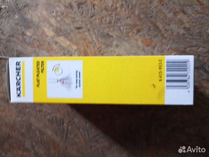 Фильтр плоский для пылесоса Karcher AD2, 3,4