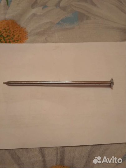 Ручка гвоздь, сделано в СССР, тяжёлая