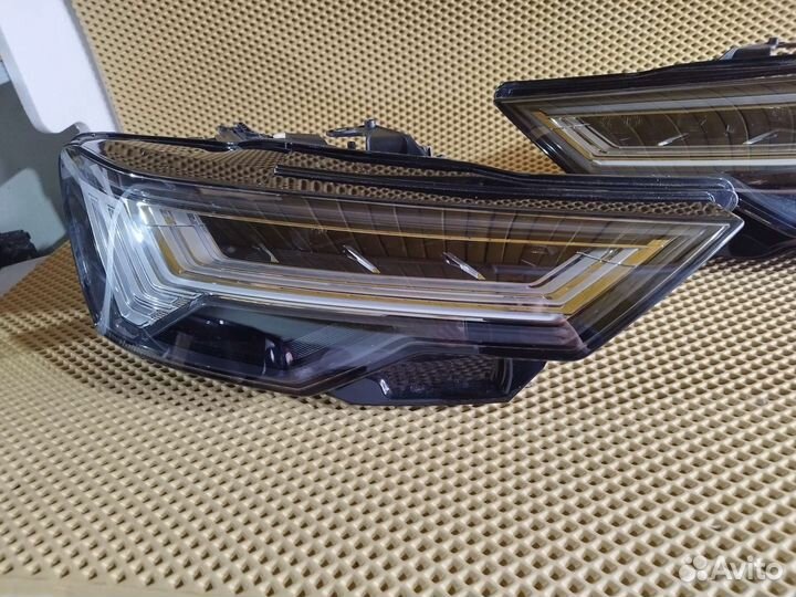 Фара audi A6 C8 matrix