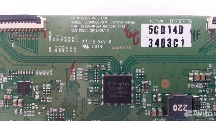 Запчасти на тв LG 42LA620V-ZA