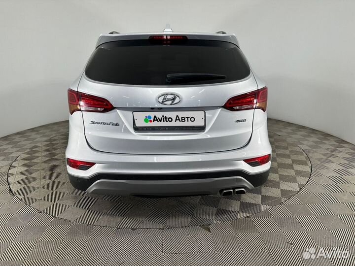 Hyundai Santa Fe 2.4 AT, 2017, 137 300 км