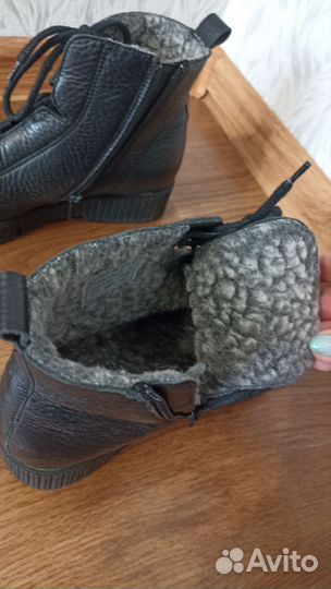 Ботинки женские зимние натуральная кожа
